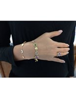 Ring Marco Bicego Woman Jaipur in Yellow Gold Ametista AB586-AT01 - AB586-AT01